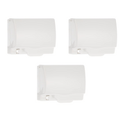 Schneider Electric Full Time Protection Weatherproof Single Gang Socket Cover (White) IP55 (Single Piece / Pack of 3 / Pack of 5)